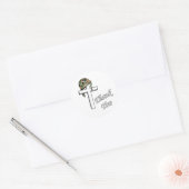 ありがとう ラウンドシール (封筒)