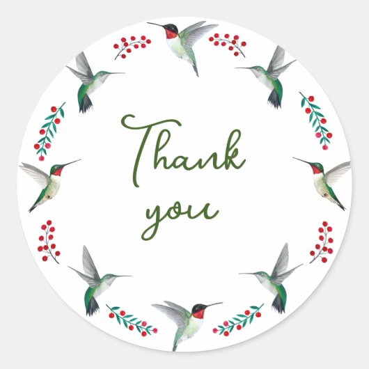 ありがとう ラウンドシール (正面)