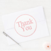 ありがとう ラウンドシール (封筒)