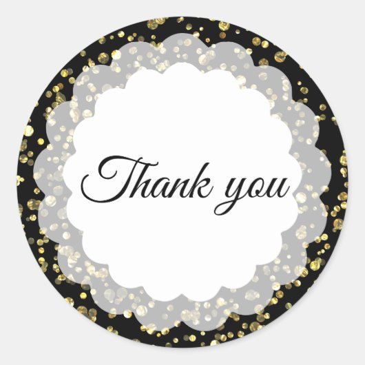 ありがとう ラウンドシール (正面)