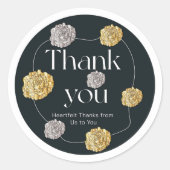 ありがとう ラウンドシール (正面)