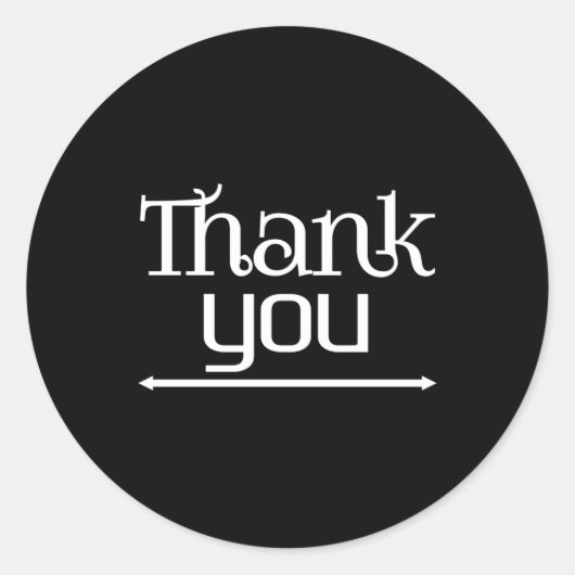 ありがとう ラウンドシール (正面)