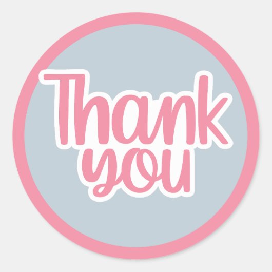 ありがとう ラウンドシール (正面)