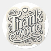 ありがとう ラウンドシール (正面)