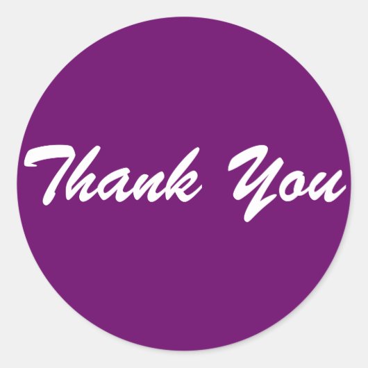 ありがとう ラウンドシール (正面)