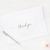 ありがとう ラウンドシール (封筒)