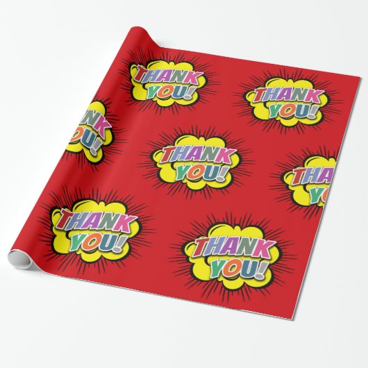 ありがとう ラッピングペーパー (アンロールド)