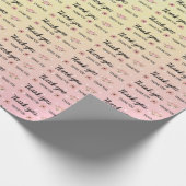 ありがとう ラッピングペーパー (角)