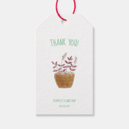 ありがとう！ラベルフローリスト花屋 ギフトタグ