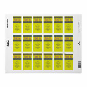 ありがとう ラベル (フルシート)