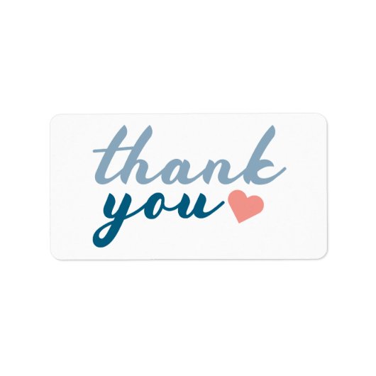 ありがとう ラベル (正面)