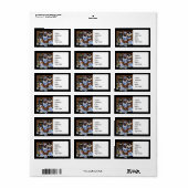 ありがとう ラベル (フルシート)