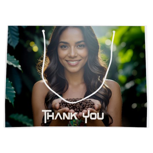 ありがとう ラージペーパーバッグ (正面)