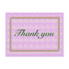 ありがとう~リボンハート紫~