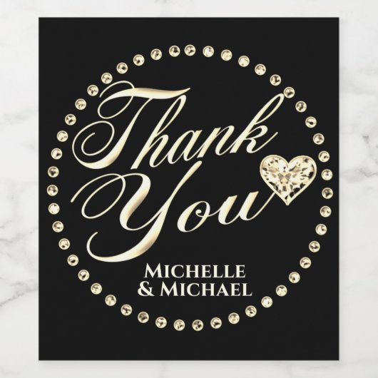 ありがとう ワインラベル (シングルラベル)