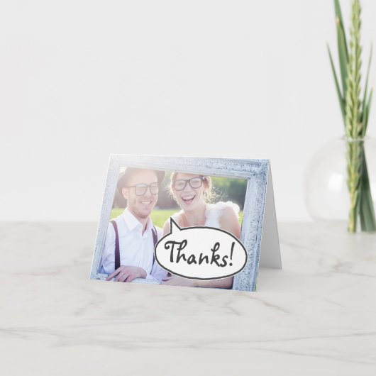 ありがとう！ ワードバブルカード サンキューカード (正面)