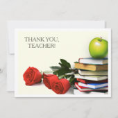 ありがとう、先生。 カスタムフラットカード サンキューカード (正面)