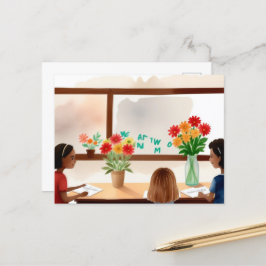 "ありがとう、先生！" ポストカード