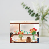 "ありがとう、先生！" ポストカード (スタンド正面)