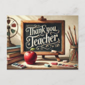 「ありがとう、先生!」 ポストカード (正面)