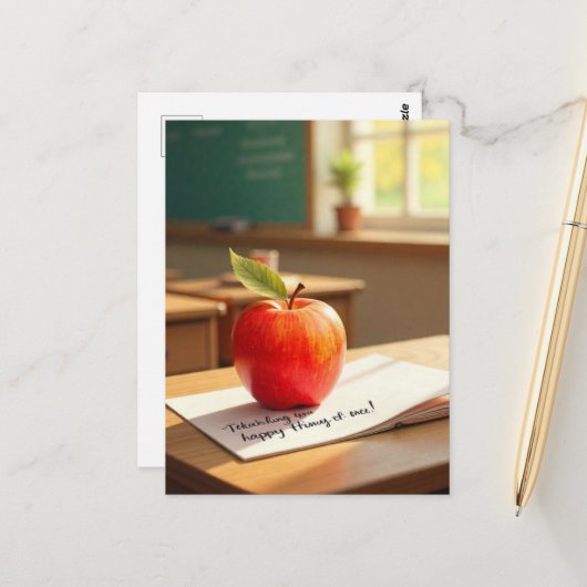 「ありがとう、先生!」 ポストカード (正面/裏面インサイチュ)