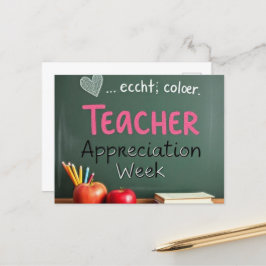 "ありがとう、先生！" ポストカード