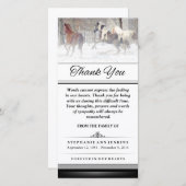 ありがとう – 冬馬 – 言葉は表現できない サンキューカード (正面/裏面)