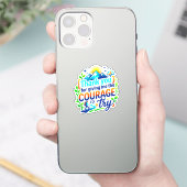ありがとう(勇気の贈り物)先生への感謝 シール (スマートフォン)