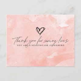ありがとう、医療のヒーロー ポストカード