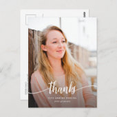 ありがとう 卒業 現代の写真 卒業おめでとう ポストカード (正面/裏面)