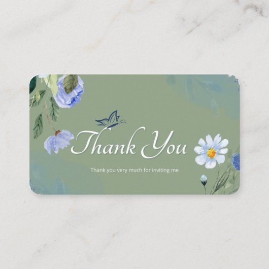 ありがとう 名刺 (裏面)