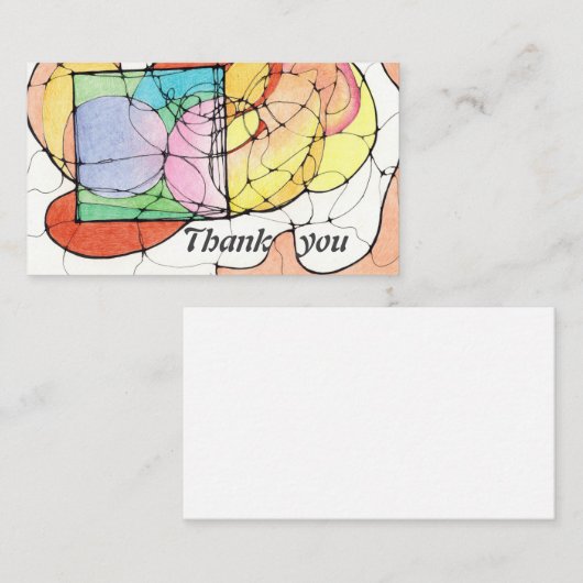 ありがとう 名刺 (正面/裏面)