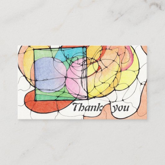 ありがとう 名刺 (正面)