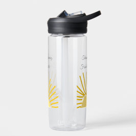 ありがとう、名前を追加するテキストメッセージ太陽 ウォーターボトル