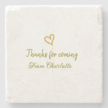 ありがとう、名前を追加 - テキストメッセージ ゴールデンハート