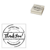 ありがとう、小規模企業、 ラバースタンプ (押印)