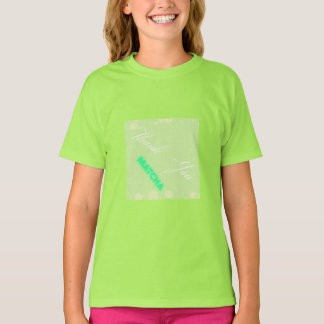 "ありがとう、抹茶" Tシャツ