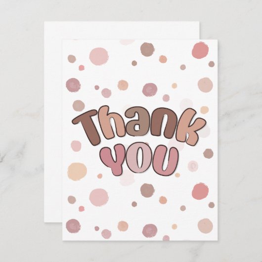 ありがとう 招待状 (正面/裏面)