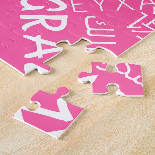 ありがとう！-数々の言語 – 国際的世界 ジグソーパズル (側面)