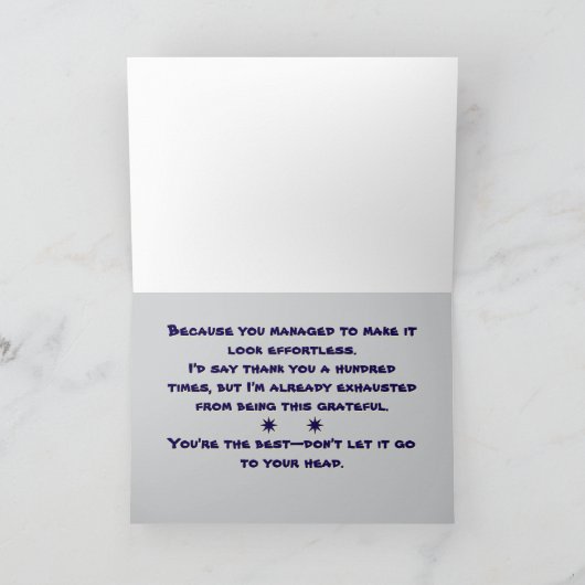 🧙 ‍ ♂️ 「ありがとう、栄光の魔法使い」 カード (内部)