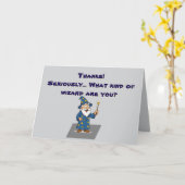 🧙 ‍ ♂️ 「ありがとう、栄光の魔法使い」 カード (黄色い花)