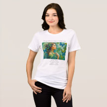 ありがとう、母なる詩Tシャツ。
