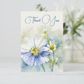 ありがとう 水彩花カード サンキューカード (スタンド正面)