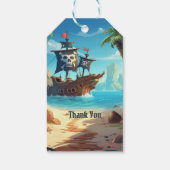 ありがとう!海賊の楽園の誕生日 ギフトタグ (裏面)