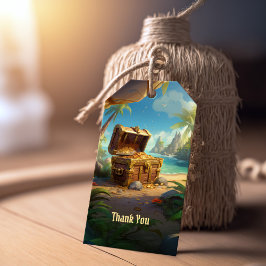 ありがとう！海賊の楽園の誕生日 ギフトタグ