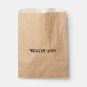 ありがとう、白黒ギフトお願いバッグ フェイバーバッグ (正面)