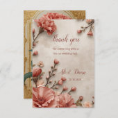 ありがとう: 私たちの愛は咲く サンキューカード (正面/裏面)