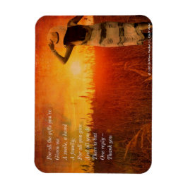 ありがとう – 私に与えられたすべての与え贈り物 マグネット