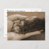 ありがとう、私の友人。 ポストカード (正面/裏面)