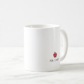 ありがとう+私を育ててくれて+パーソナライズ コーヒーマグカップ (正面右)